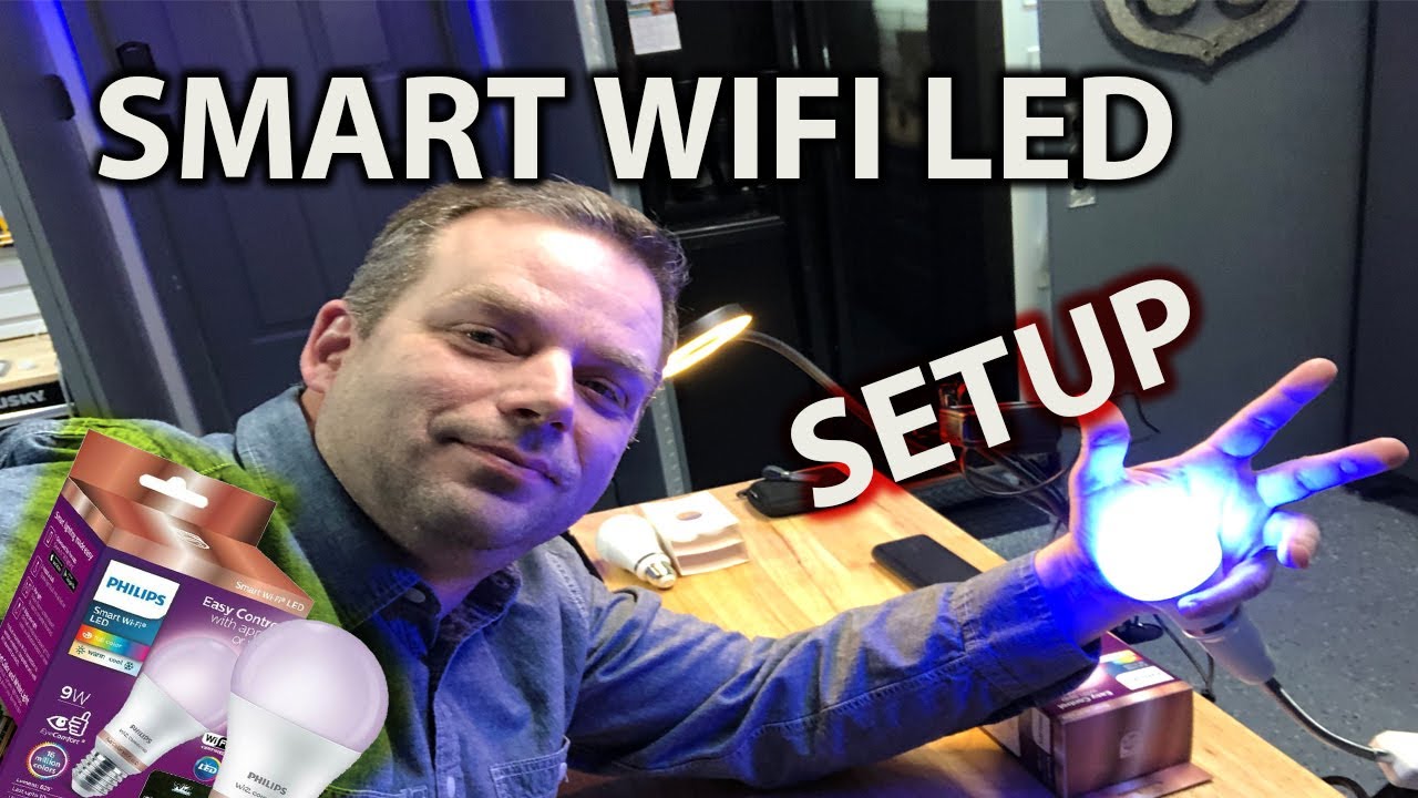 Настройка и конфигурирование полноцветной светодиодной лампы Philips с Wi-Fi | ABraz House |