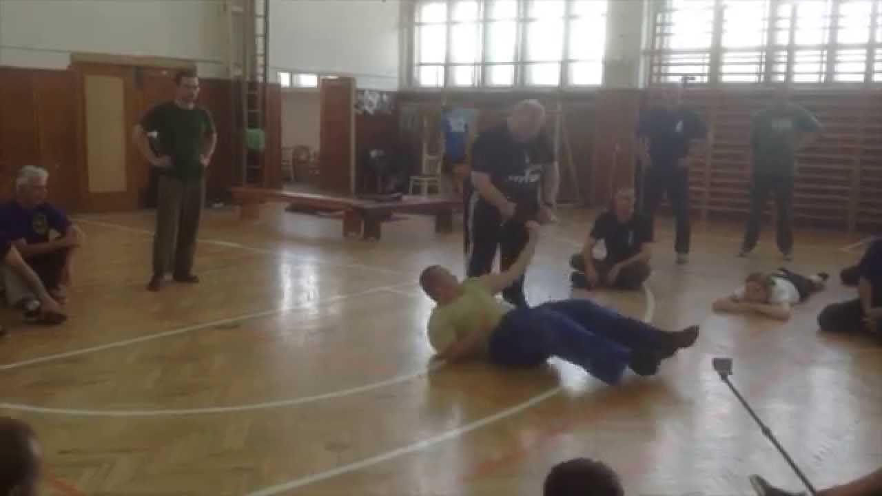 Mikhail Ryabko & Falko Zander: Knife defense, Prague (Czechia) 2015