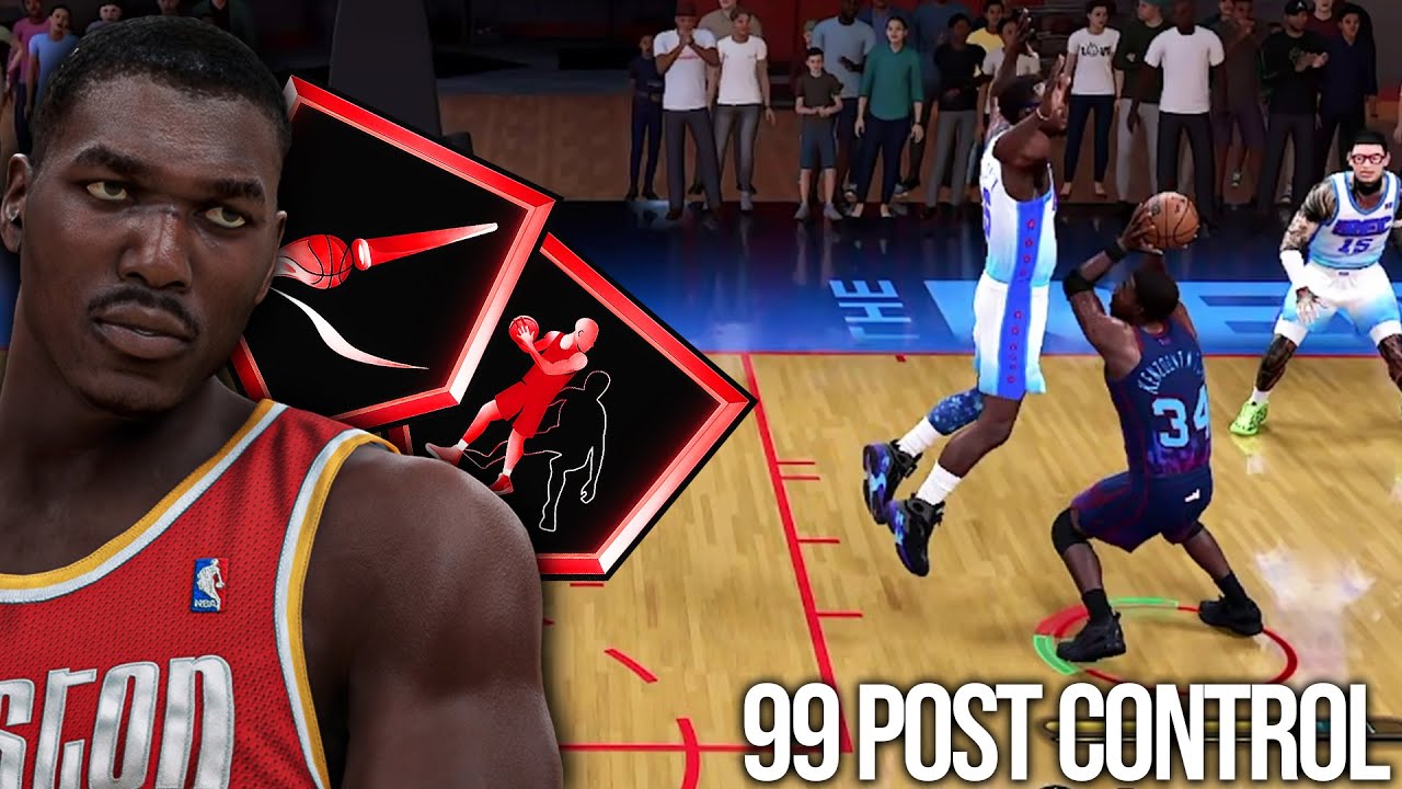 99 POST Hakeem Olajuwon Build Can SCORE AT WILL on NBA 2K26...