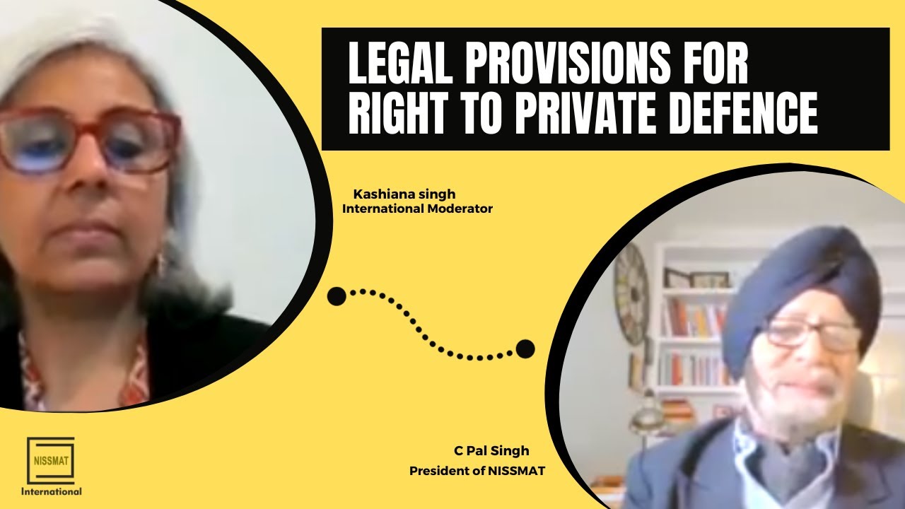 Coming Soon! l Legal Provisions for Right to Private Defence l NISSMAT