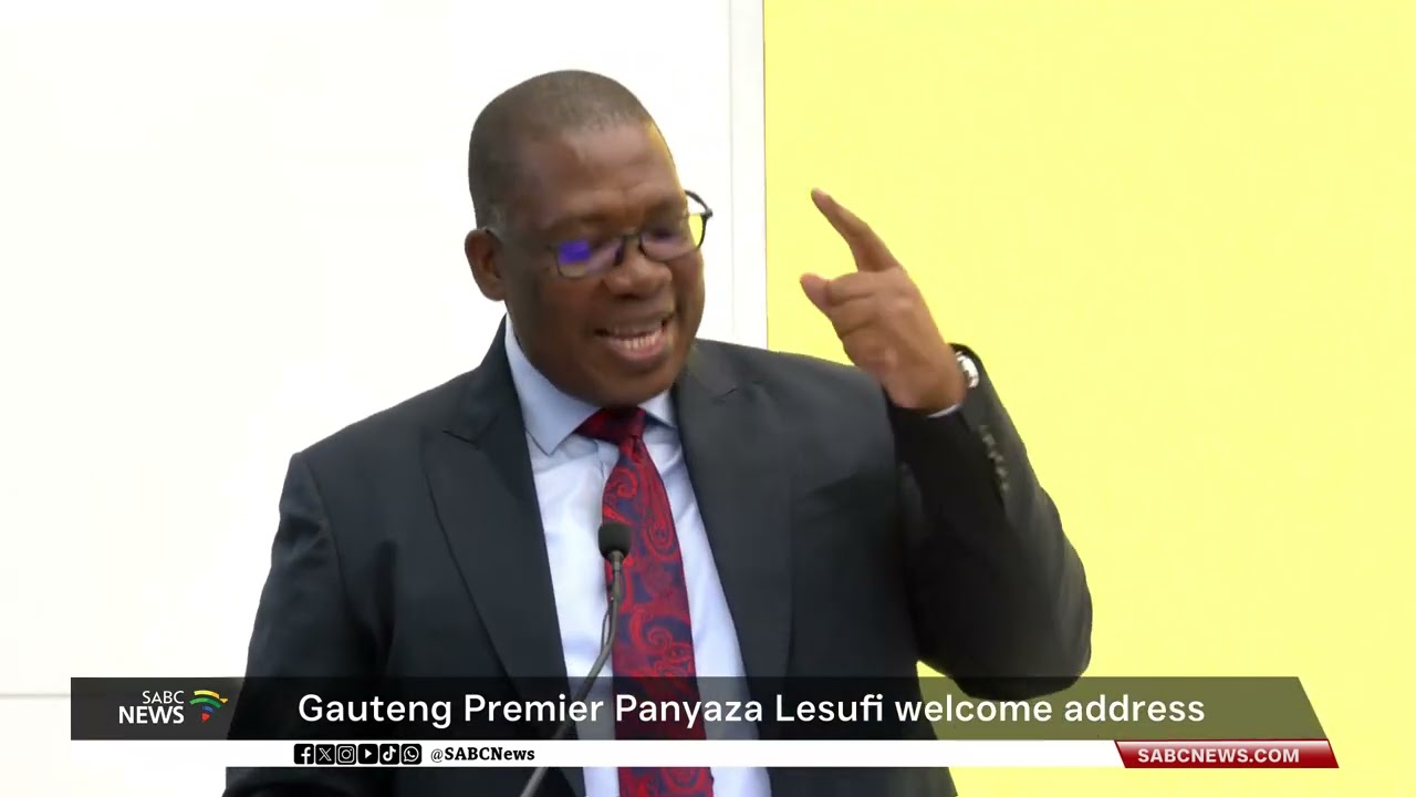 Class of 2025 | Gauteng Premier Lesufi delivers welcome address at MTN Top Achievers' breakfast
