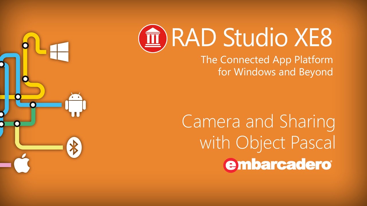 Camera and Share Sheet with Object Pascal RAD Studio XE8