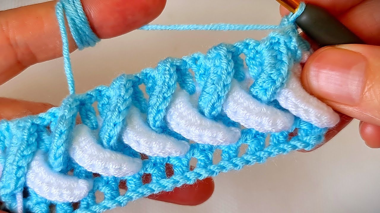 Yapımı çok kolay muhteşem yelek canta battaniye örgü modeli Knitting krochet baby blanket model