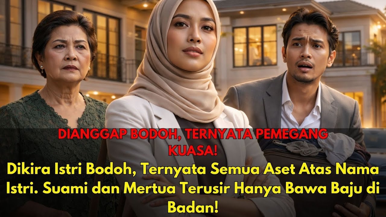 Dikira Bodoh, Ternyata Semua Aset Atas Nama Istri. Suami & Mertua Terusir Hanya Bawa Baju di Badan!