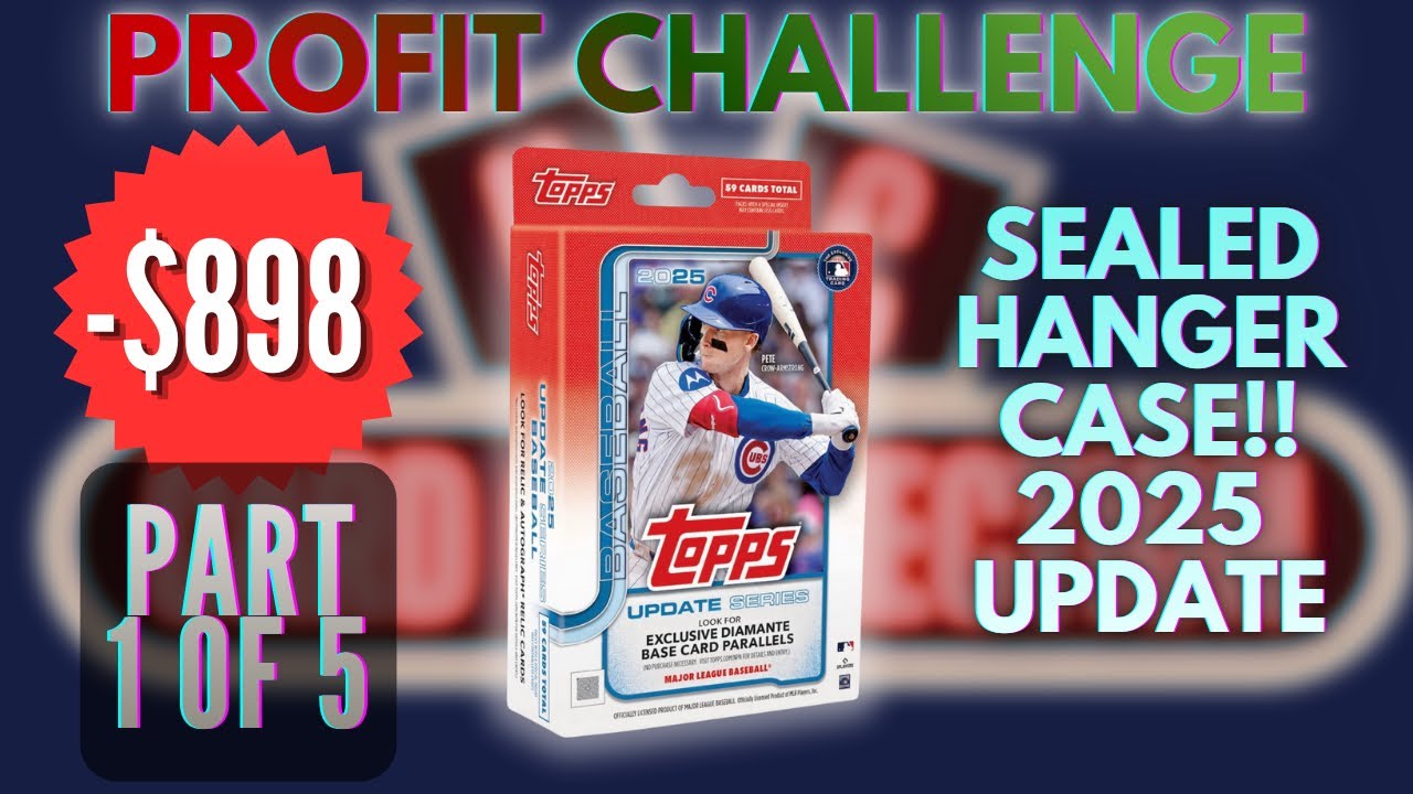ХИТ ОТ ОТАНИ!! 🔥 Полный кейс с прибылью - Обновление Topps 2025, Hangers 🔥 Часть 1 из 5