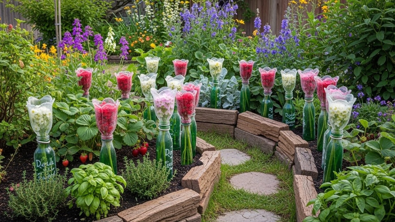 &ldquo;You&rsquo;ll NEVER See Trash the Same Way Again: 10 Magical Garden Fence Transformations!&rdquo; #2