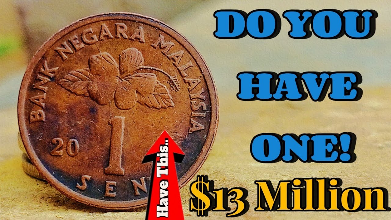 MOST VALUABLE COIN 1 SEN MALAYSIA COIN WORTH MILLION'S DOLLARS💸DO YOU HAVE IT?
