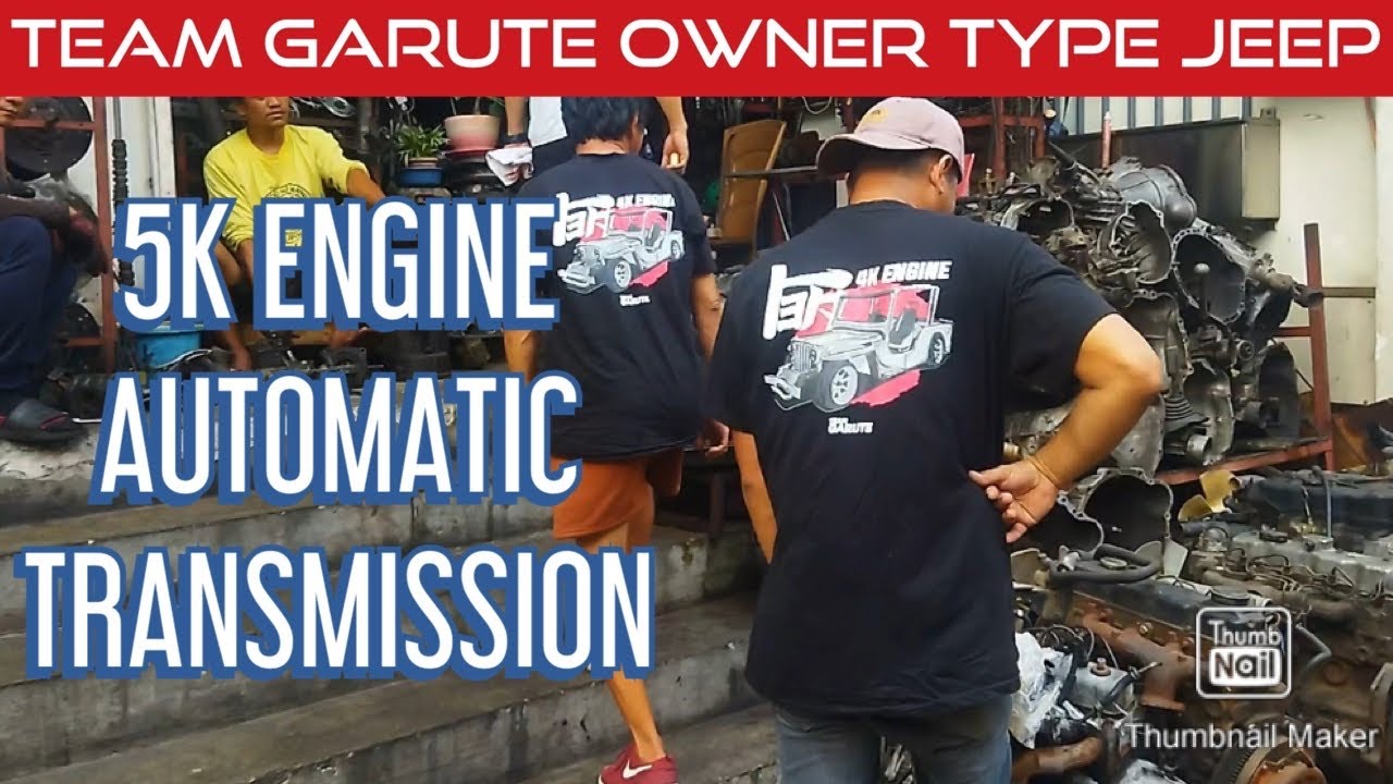 5K ENGINE AUTOMATIC TRANSMISSION