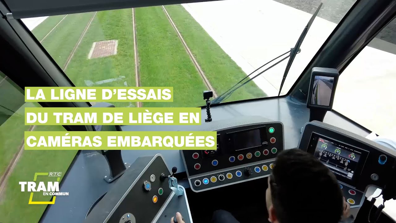 Embarquez pour un essai du tram de Liège 🚋