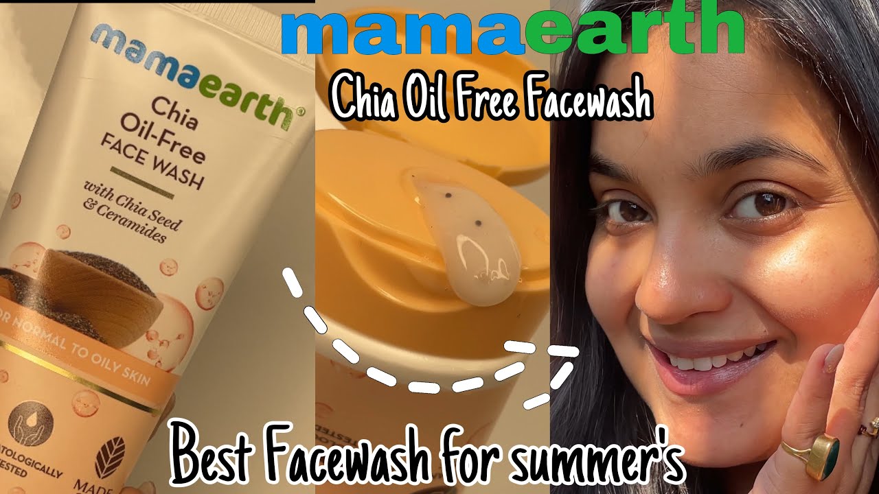 *New*Mamaearth Chia Oil-Free Facewash✅ Review & Demo✅ Best Face For Summers #review #mamaearth