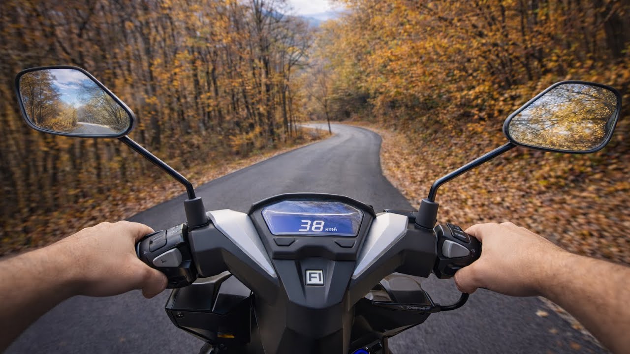 POV Scooter Ride Date to the Woods 🍂 | No Talking