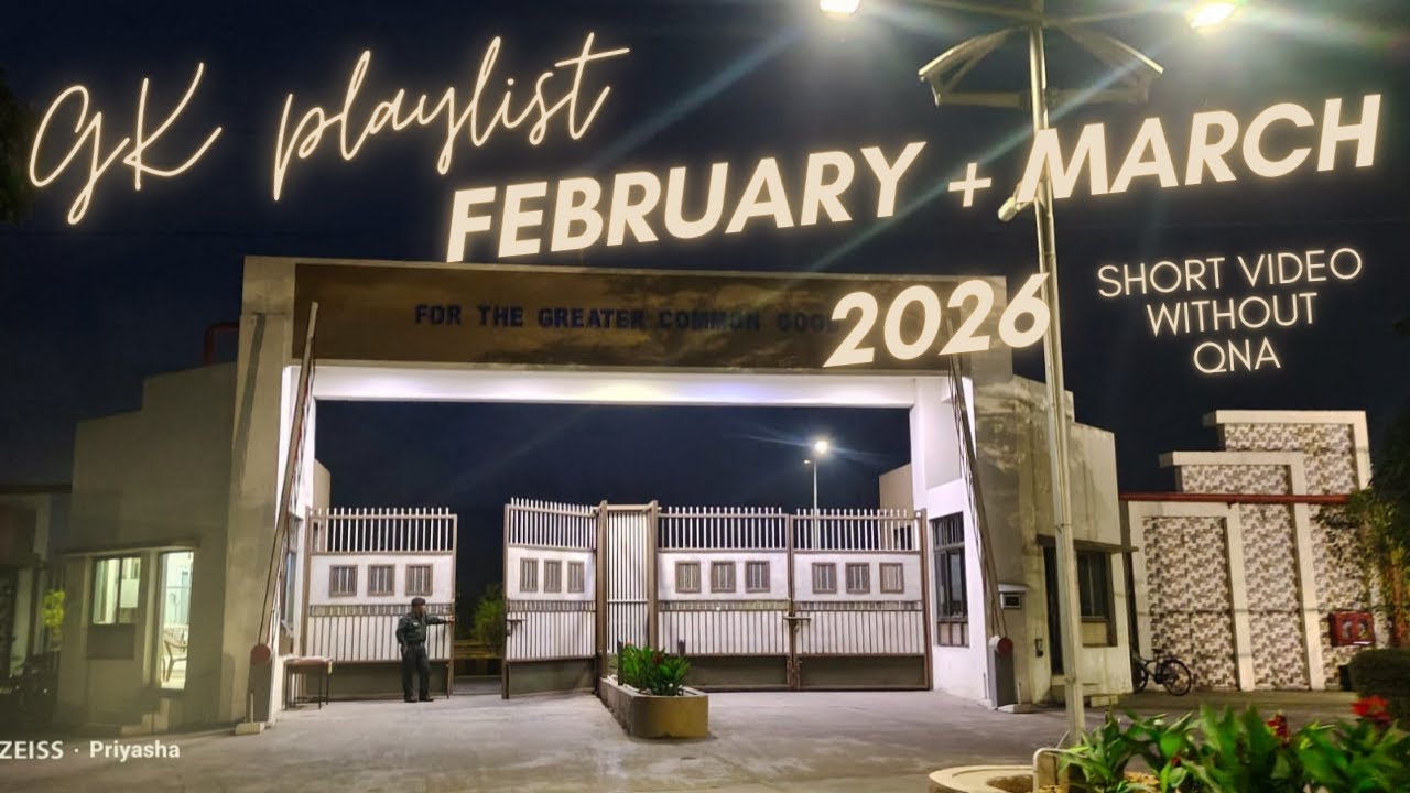 February Current Affairs & Static GK for XAT 2026| XGMT | CMAT| XAT GK Part 2| GK with Priyasha