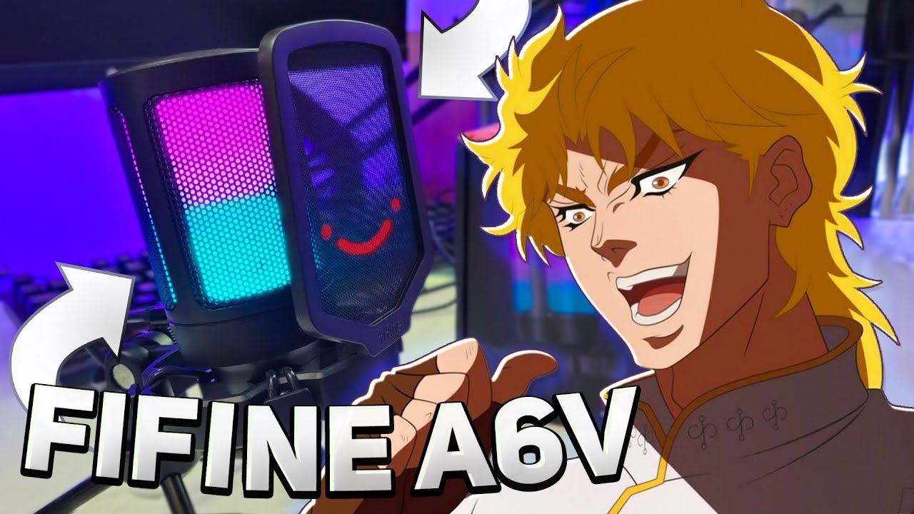 Легендарный!? Бюджетный микрофон Fifine Ampligame A6V для игр и стримов! Настройки и тесты