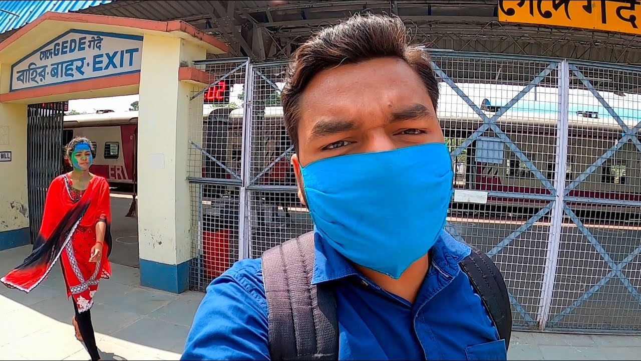 Sealdah To Gede Local Train Journey Vlog.