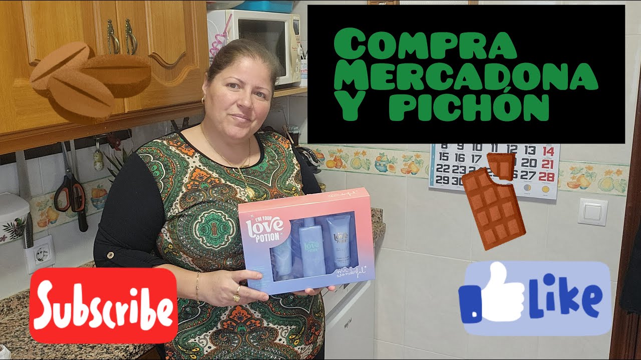 COMPRA MERCADONA Y PICHON🍒🥝🍋🤗❤️
