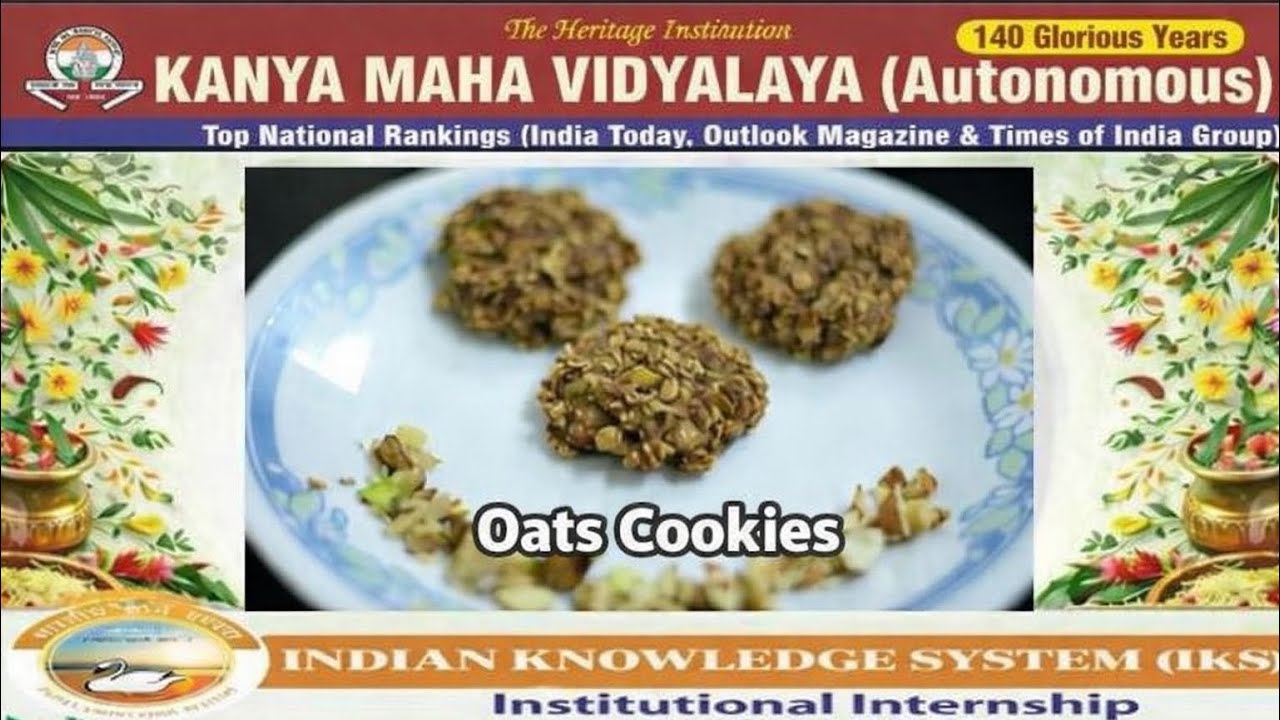 Triphala Oat Cookies
