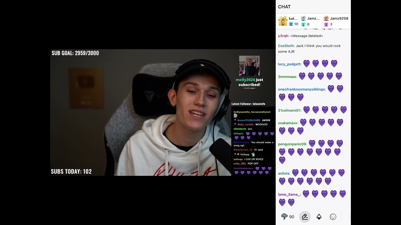 Jack manifold singing riptide ?