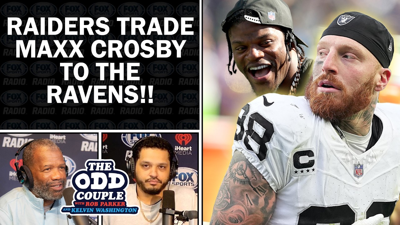 Maxx Crosby Trade Sends Ravens Defense to Another Level | THE ODD COUPLE