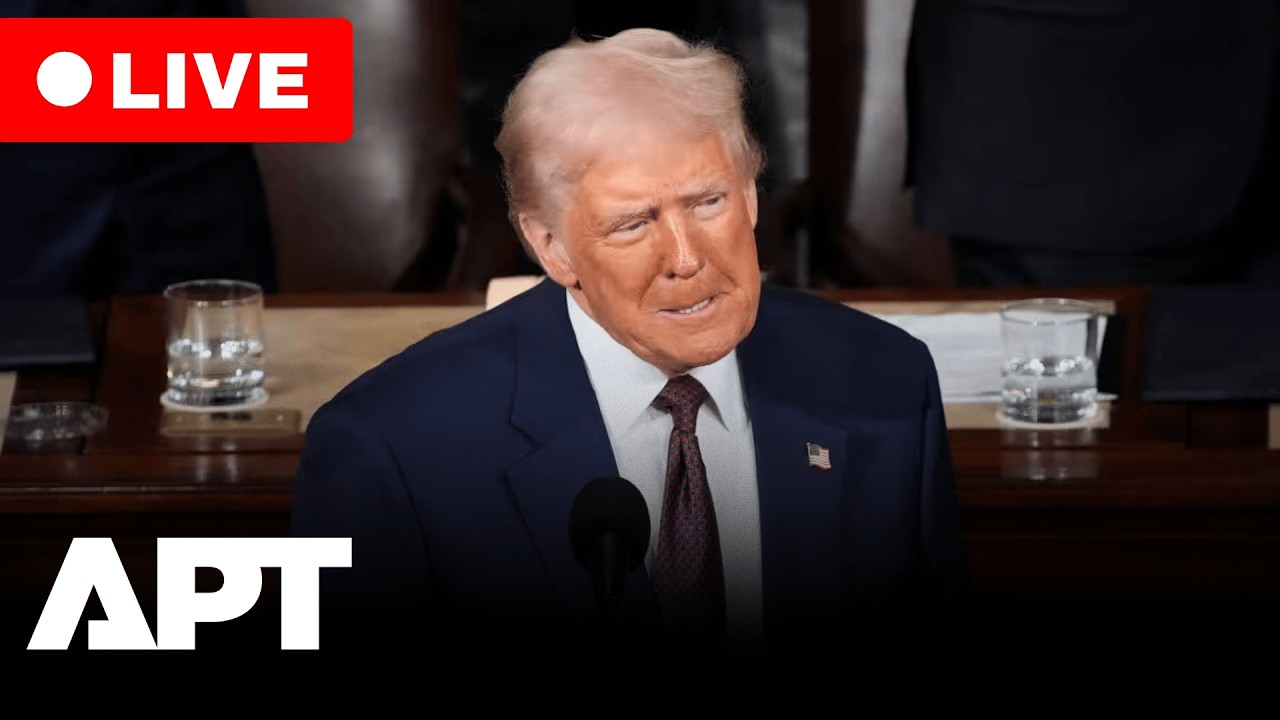 LIVE | Trump Delivers State of the Union as Lawmakers Boycott Over Epstein Files | APT