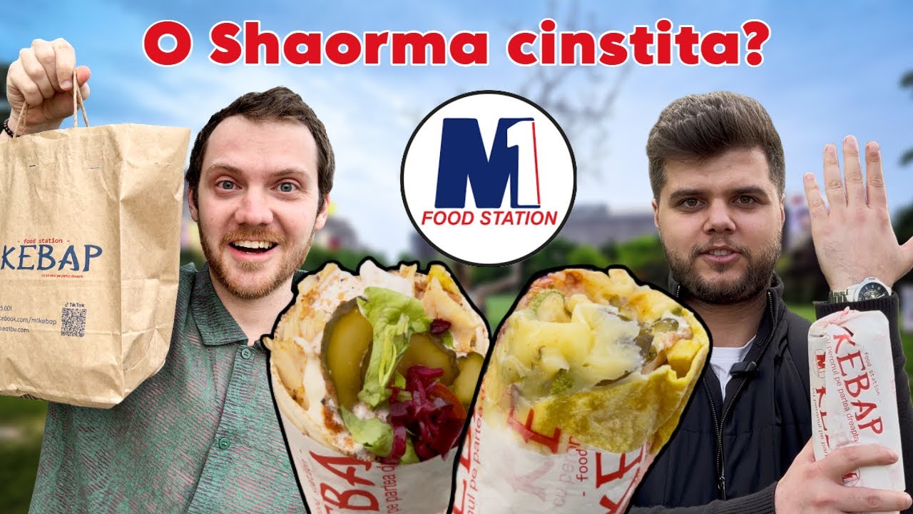 AM TESTAT M1 KEBAB🔥 - Shaorma şi Cheese Kebab🌯 - Încercăm restaurante de la abonați | Ep.3