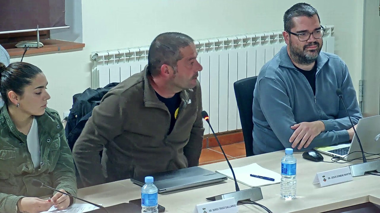 Ple extraordinari  de 17 de novembre de 2025