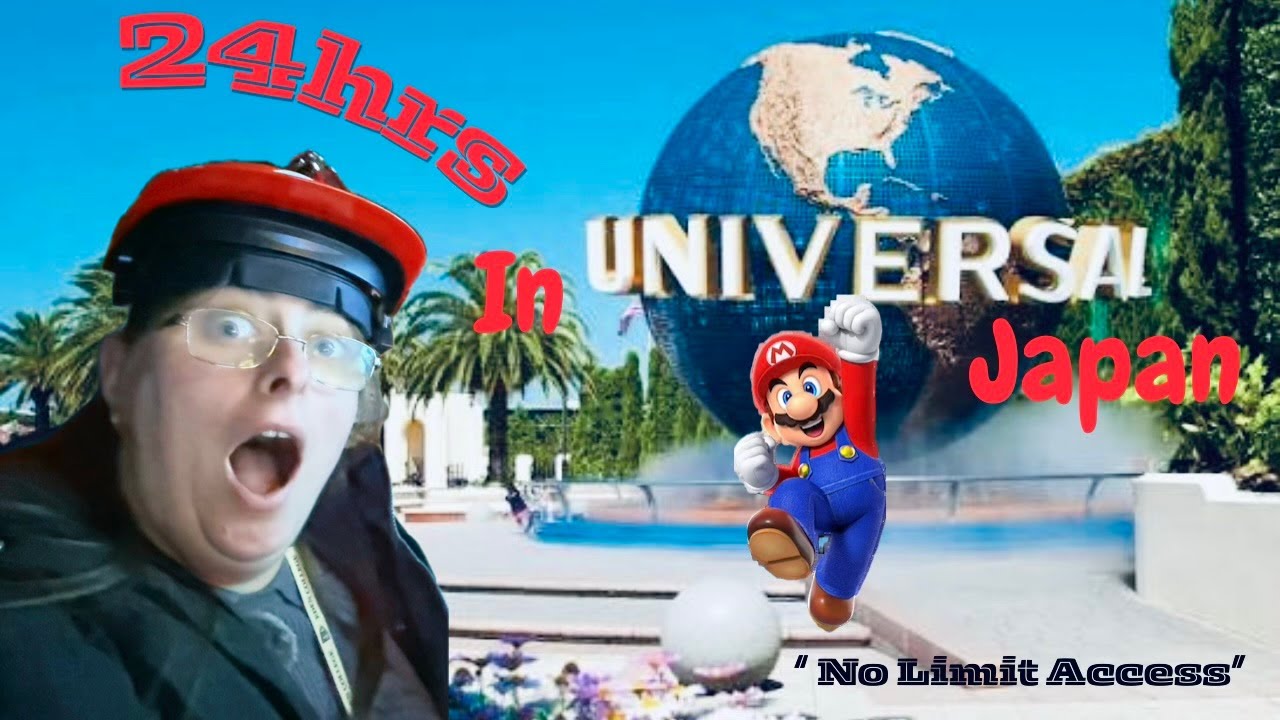 Trapped in Universal Studios Japan for 24 Hours | Osaka Vlog 🇯🇵