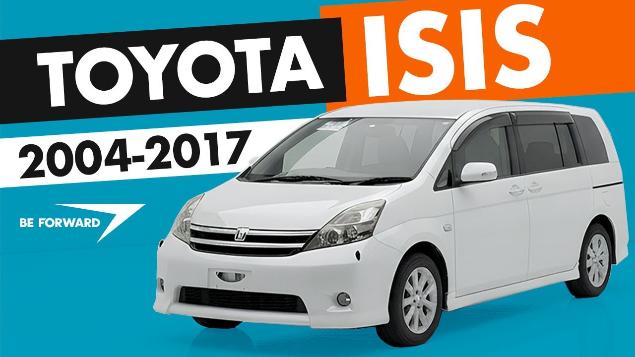 Toyota ISIS | (2004-2017) — разумный выбор за 1300 долларов США, 7 мест | BEFORWARD.JP