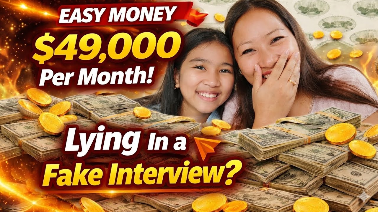 Mom's fake job interview to see daughter's reaction. Lying in an Interview. Interview Spoof.