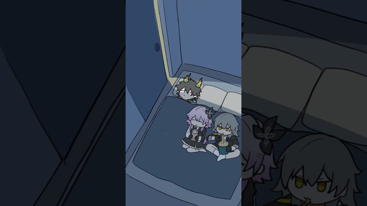 Which One is Not Sleeping? (CR.idrila) #starrail #honkaistarrail #sunday #stelle #evernight #danheng