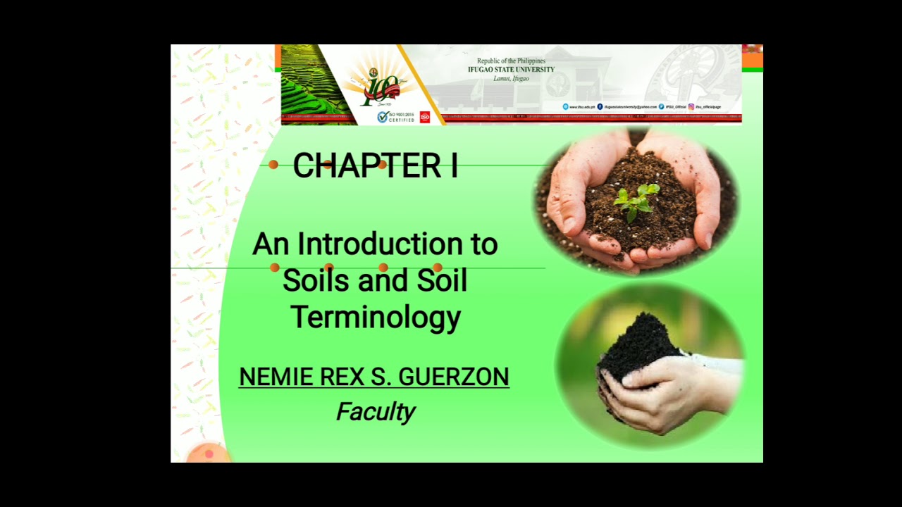 MODULE 1: SOIL TECHNOLOGY 11 FOR DAT-1 STUDENTS
