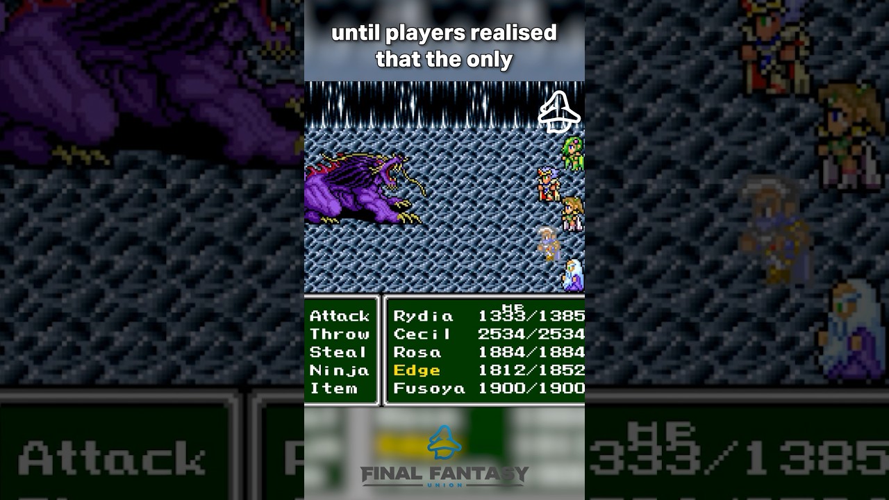 The Worst Ability In Final Fantasy IV 😅