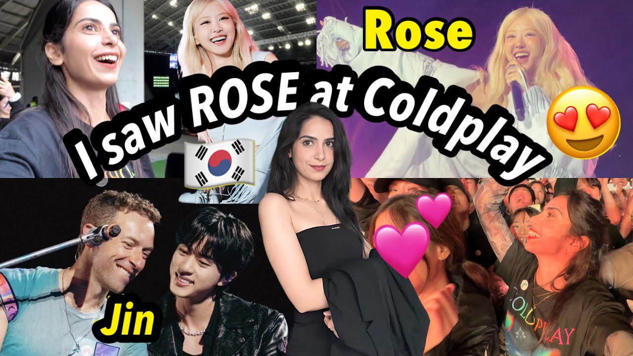 🇰🇷 OMG! BLACKPINK x COLDPLAY CONCERT in SEOUL😍 | Rose, Twice, Gdragon, BTS❤️