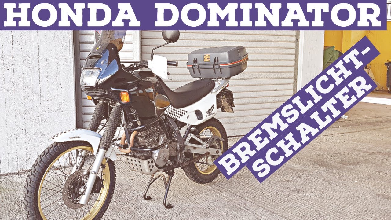 Honda NX 650 Dominator - Bremslichtschalter