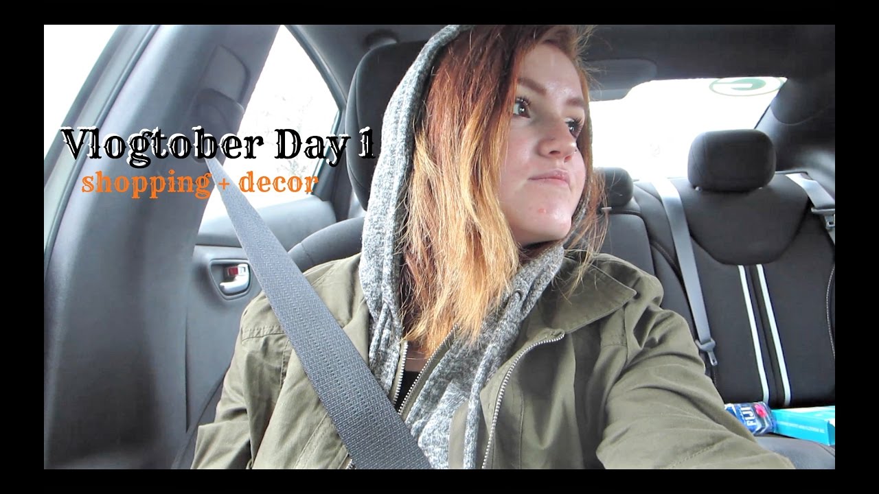 Let's Do This! Shopping + Starting Vlogtober | Day 1
