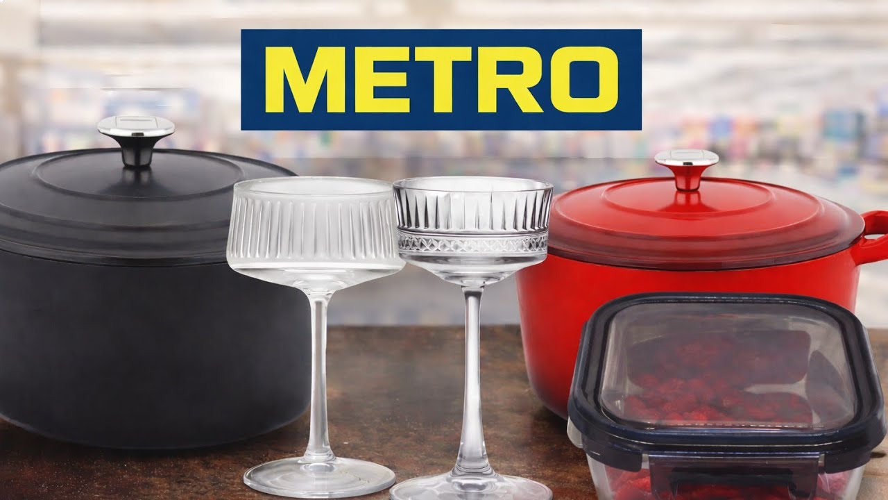 Знижки на посуд в Метро