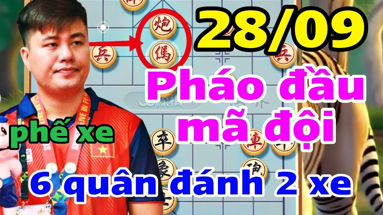co tuong Lại Lý Huynh phá phao đầu mã đội