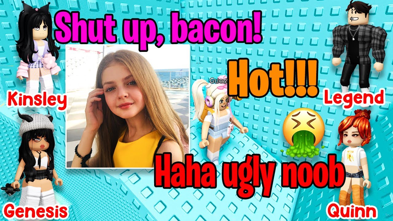 🥓 TEXT TO SPEECH 🥓 A Mean Bacon Tries To Flirt With My Crush 🥓 Roblox Story