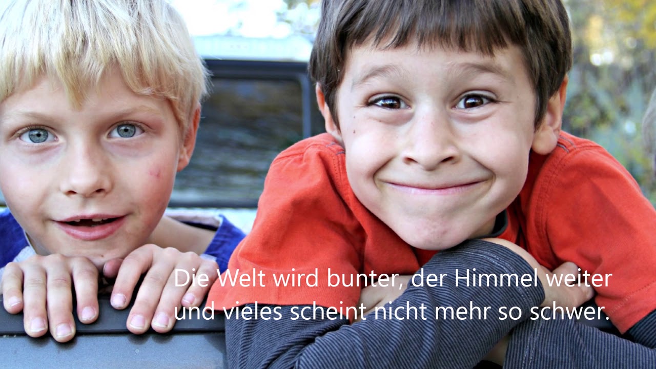 Mit einem Lächeln