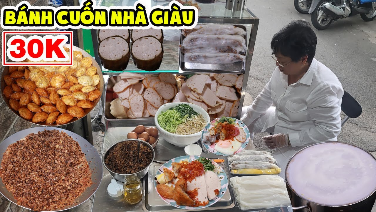 Bánh Cuốn Nhà Giàu 30K Của Cô Sáu Bán Vì Đam Mê Chứ Lời Lỗ Gì Tầm Này