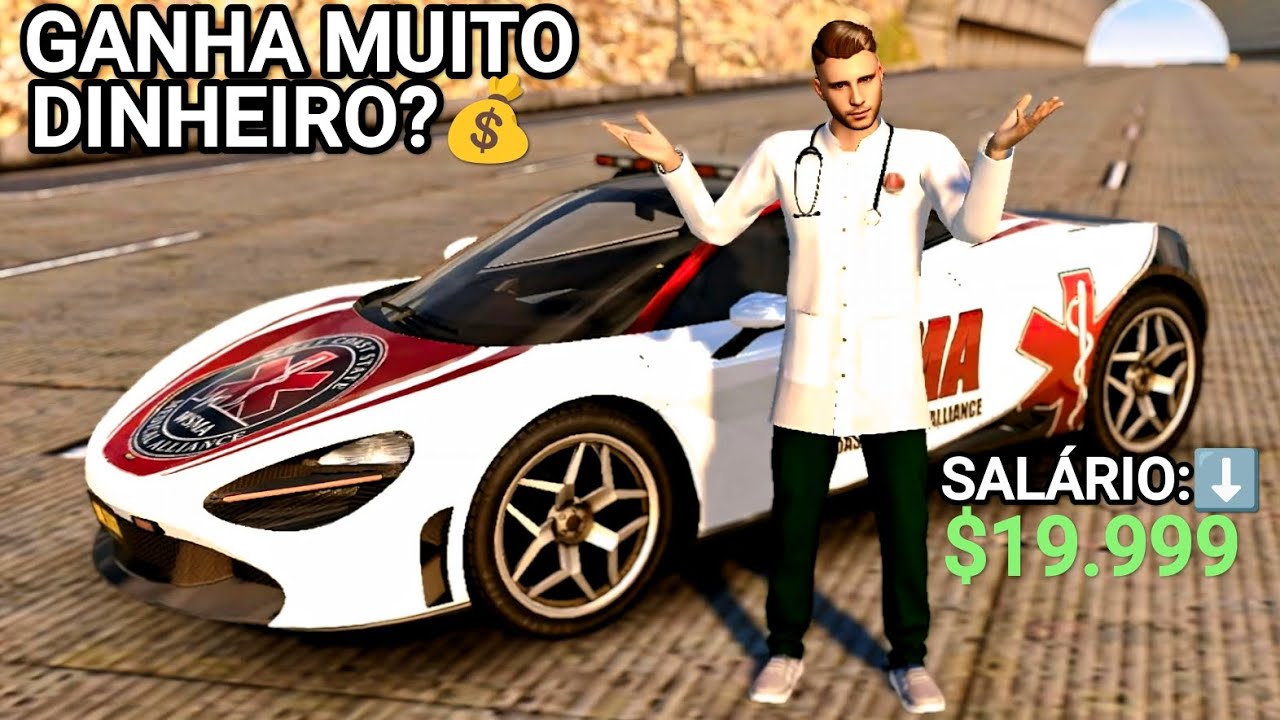 VALE A PENA SER MÉDICO NO ONE STATE RP? QUANTO DINHEIRO REALMENTE GANHA? 💰🔥