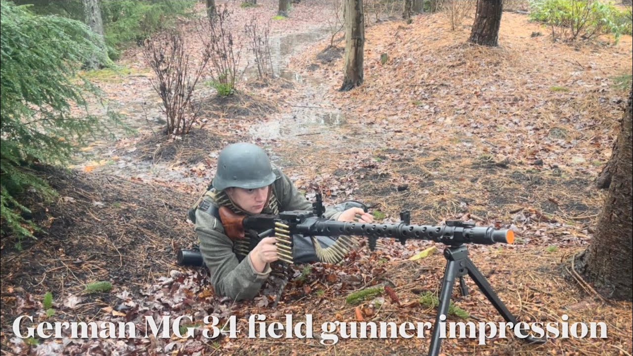 German MG 34 Field Gunner Impression