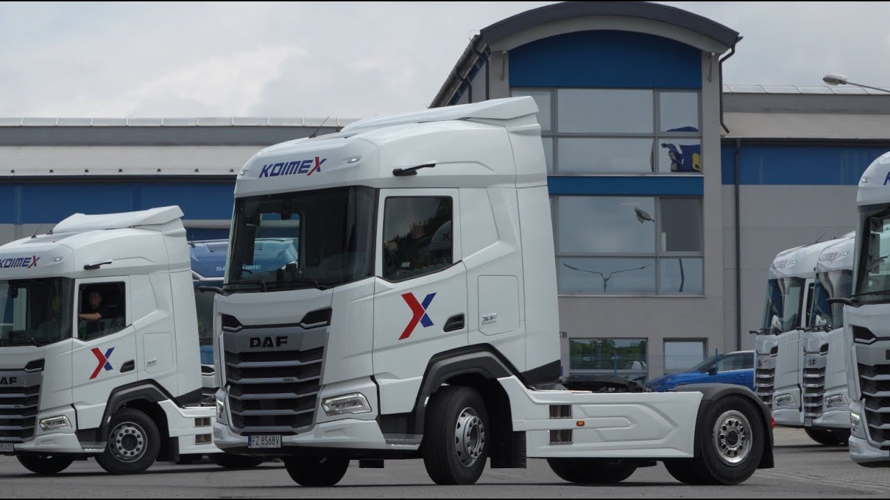 Jakub Zdolski, Transport Manager at Koimex: &ldquo;The efficient DAF again was a no-brainer.&rdquo;
