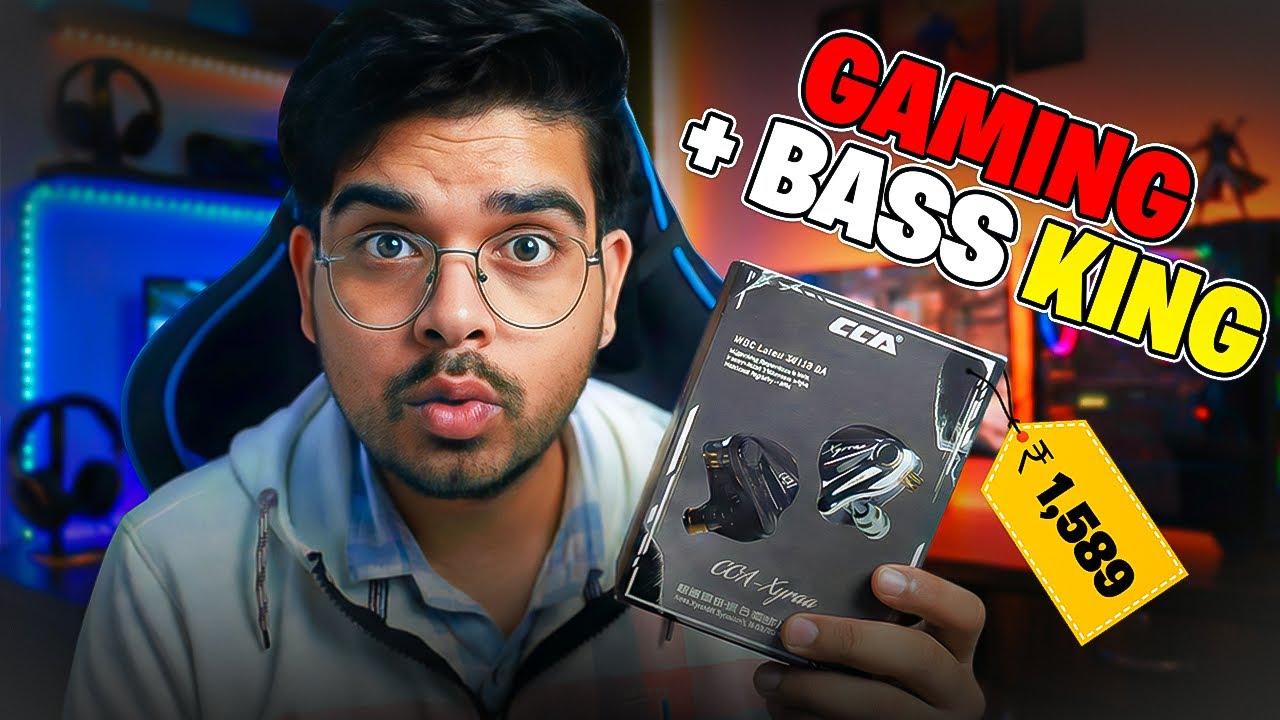 Best Gaming IEM Under ₹2000? CCA Xyrra Unboxing & Review