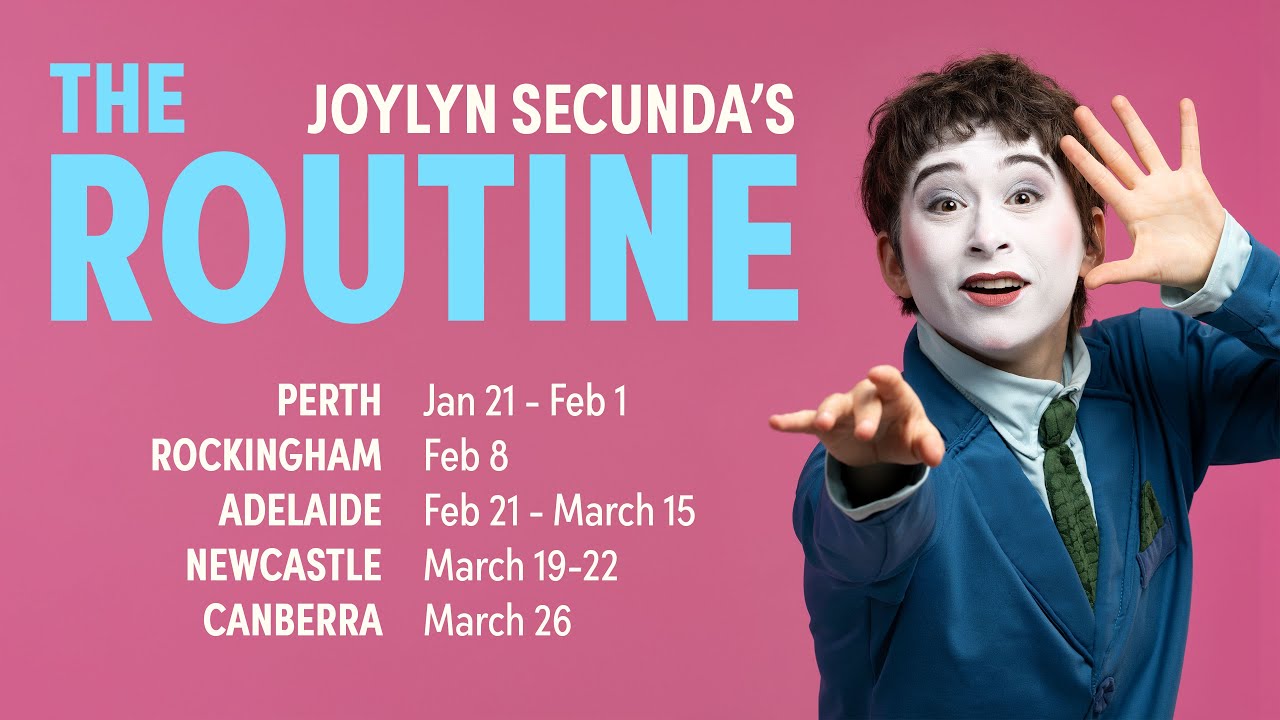 Joylyn Secunda's The Routine tours Australia in 2026: Auslan Interpretation by Drisana Levitzke-Gray