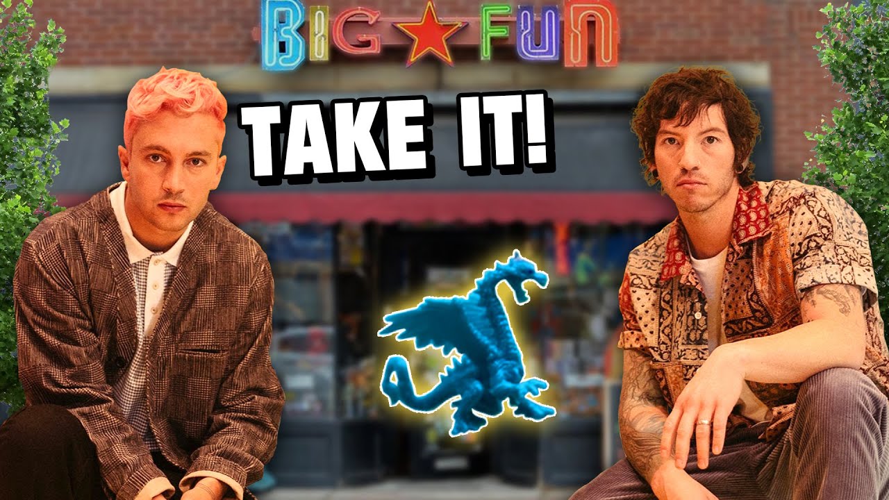 Tyler and Josh rob a toy store