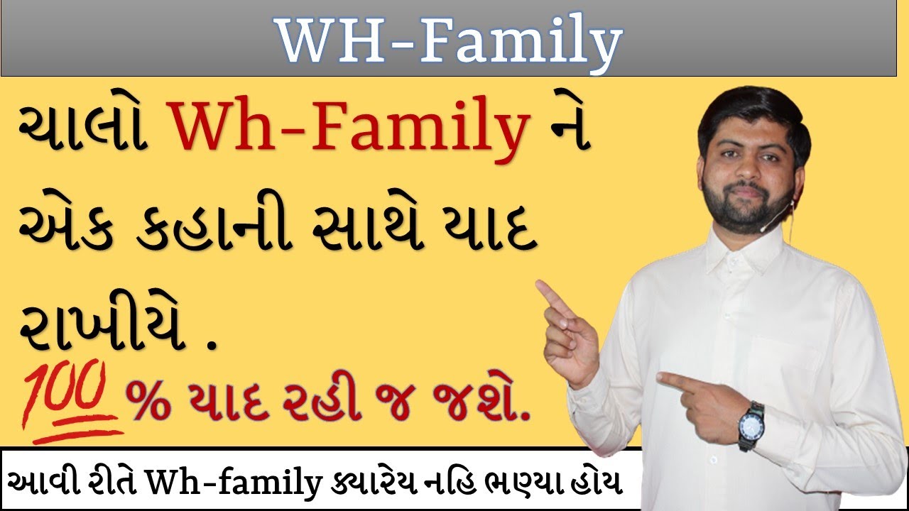 WH-Family | English Grammar | Vijay Nakiya
