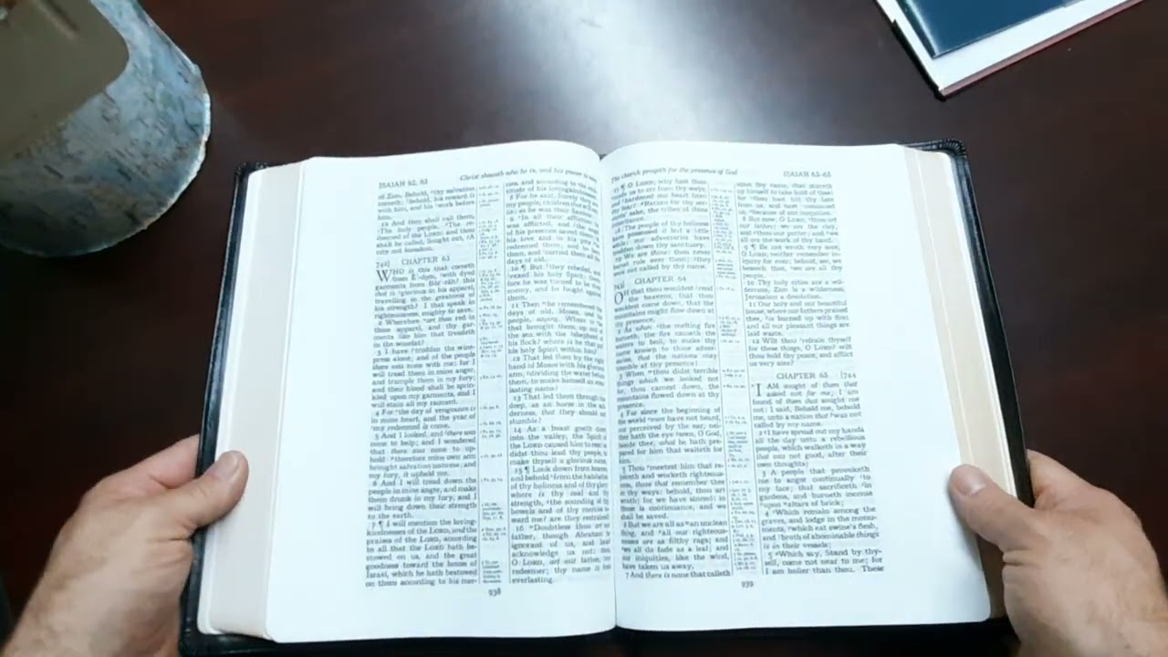 Church Bible Publishers, Large Print, KJV Wide Margin, Black Ironed Calfskin