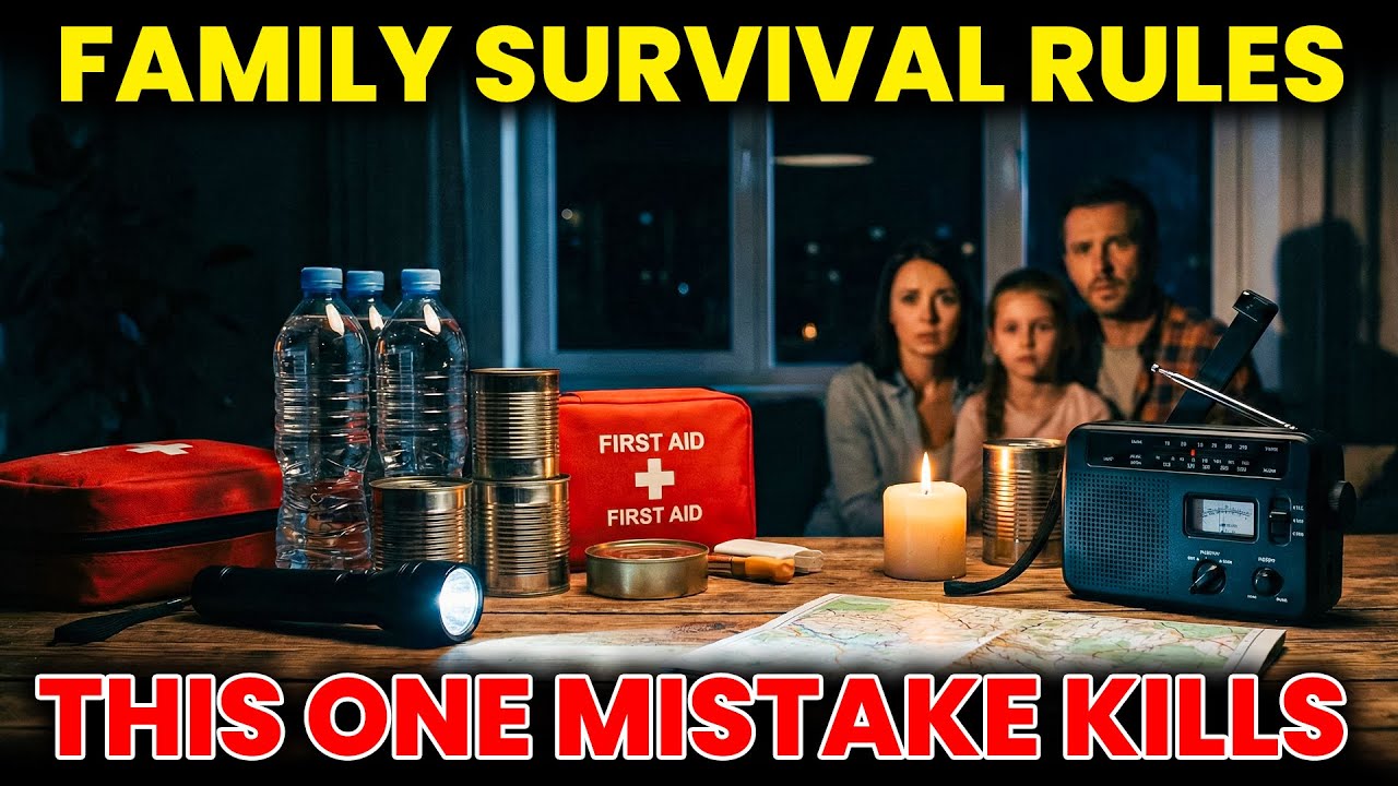 The 5 Rules To Keep Your Family ALIVE When SHTF (Most Break Rule #3 and DIE!)