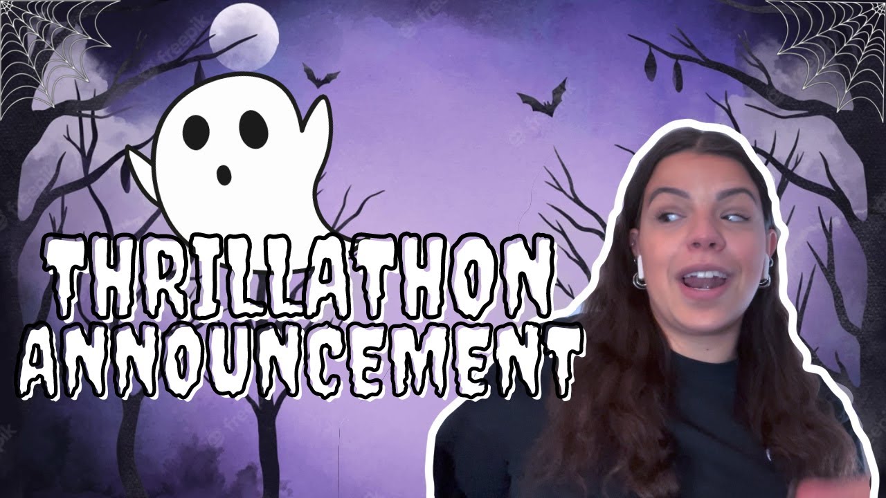 thrillathon is back! | october readathon announcement 👻
