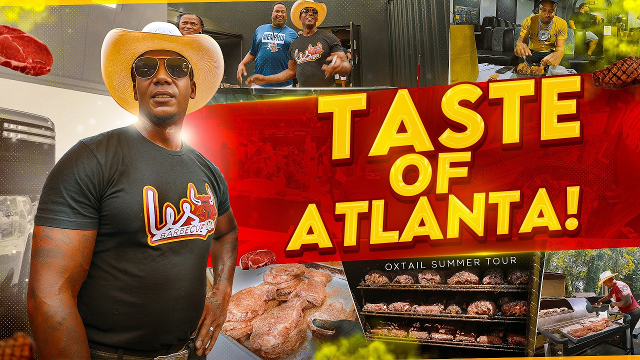Taste of Atlanta! LES BBQ Smoked Oxtail Summer Tour!